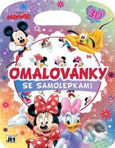 Omalovánky se samolepkami Minnie - Jiří Models