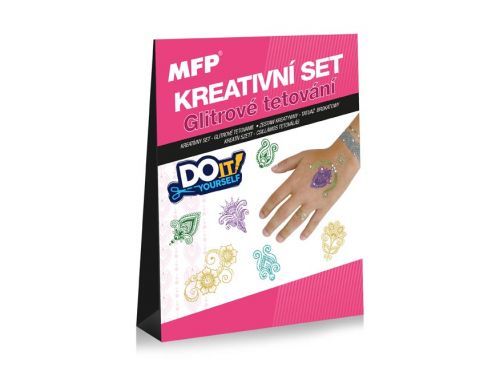 MFP 1042196 Kreativní set - glitrové tetování 1