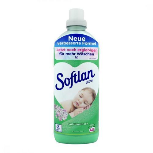 Softlan (Německo) SOFTLAN ULTRA Koncentrovaná aviváž 1L (40dávek) Aviváž 1L SOFTLAN ULTRA: FRÜHLINGSFRISCH (zelená)