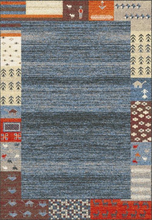 Oriental Weavers koberce Kusový koberec Sherpa 5093/DW6/X - 67x120 cm Modrá
