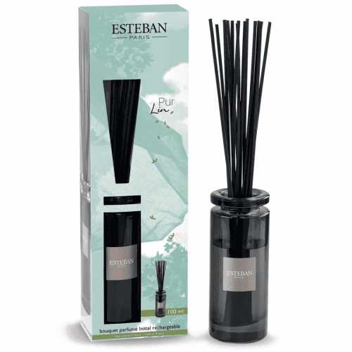 Esteban Paris Parfums  ESTEBAN - TYČINKOVÝ DIFUZÉR 100 ML - MOKA - pur lin 100 ml