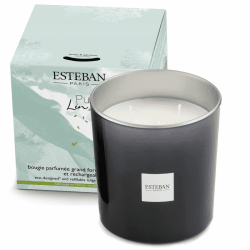 Esteban Paris Parfums  ESTEBAN - SVÍČKA 450 G - MOKA - pur lin