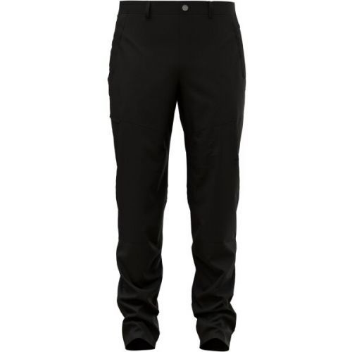 Odlo PANTS ASCENT WARM M Pánské turistické kalhoty, černá, velikost 46