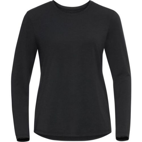 Odlo T-SHIRT CREW NECK L/S HALDEN Dámské triko, černá, velikost L