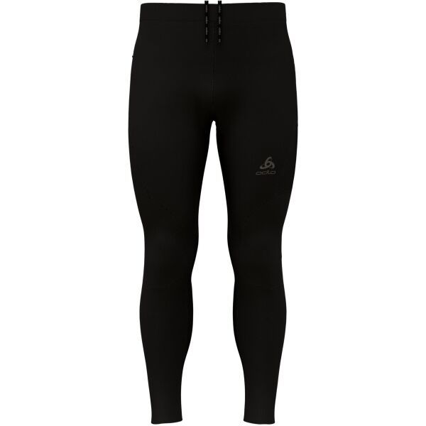 Odlo ZEROWEIGHT WARM TIGHTS Běžecké softhellové kalhoty, černá, velikost M