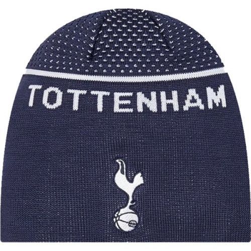 New Era ENGINEERED SKULL BEANIE TOTTENHAM HOTSPUR Zimní čepice, tmavě modrá, velikost UNI