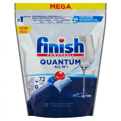 Finish Quantum All in 1 kapsle do myčky nádobí 72 ks