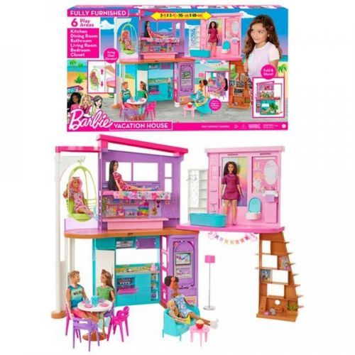 Mattel Barbie Párty dům v Malibu HCD50