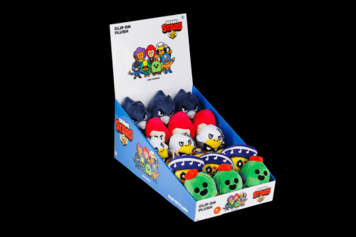 Figurka plyšová s přívěskem Brawl Stars - Alltoys