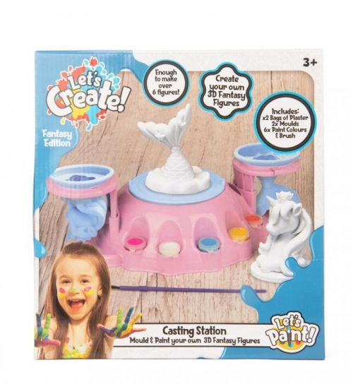 Kreativní sada vytvoř a namaluj si figurku Jednorožce - Alltoys