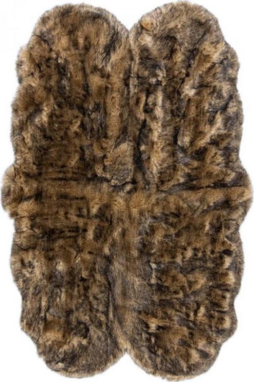 Hnědý koberec 180x120 cm Freja - Flair Rugs