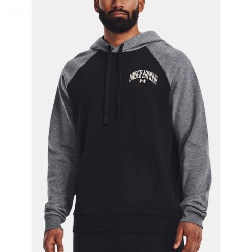 Under Armour Mikina UA Rival WM Colorblock HD-BLK - Pánské