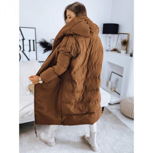 Women's coat MELVIN camel Dstreet TY3238