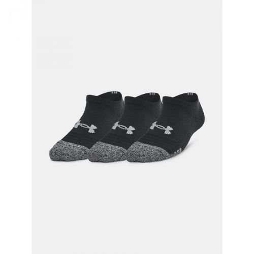 Under Armour Ponožky UA Heatgear 3pk No Show Yth-BLK - unisex