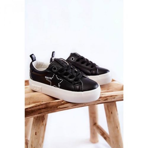 Children's Sport Shoes Lace-up Big Star KK374223 Black