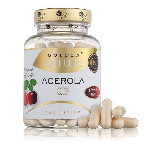 Golden Nature Exclusive Acerola (přírodní vitamin C) 100 kapslí