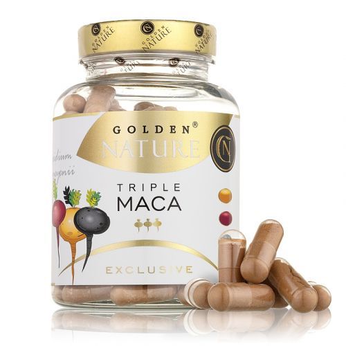 Golden Nature Exclusive Triple Maca 100 kapslí