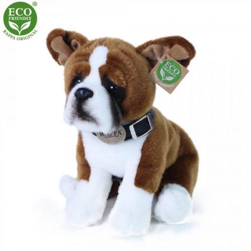 PLYŠ Pes boxer 27cm Eco-Friendly *PLYŠOVÉ HRAČKY*