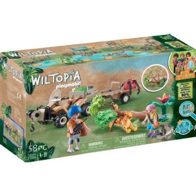 Playmobil Záchrana zvířat Quad