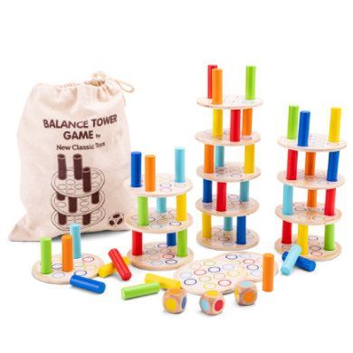 New Class ic Toys Balance - Věž - hrací sada
