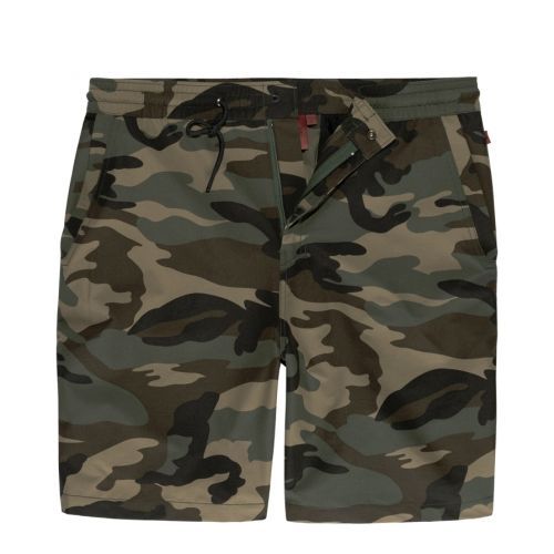 Kraťasy Vintage Industries Eton - woodland, L