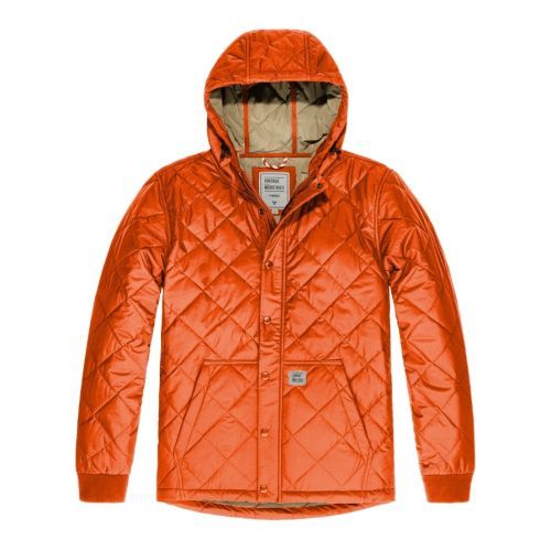 Bunda Vintage Industries Byron - oranžová, L