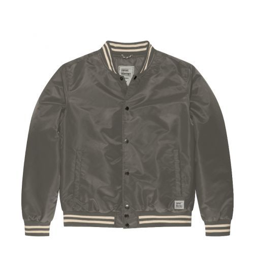 Bunda Vintage Industries Chapman - šedá, S