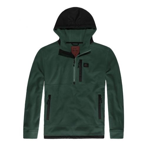 Mikina Vintage Industries Vinson Hollow Fibre - olivová, L