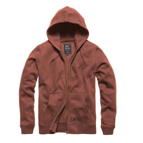 Mikina Vintage Industries Redstone - červená, M