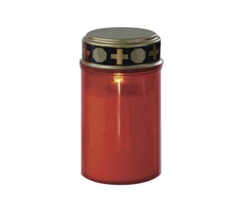 LED Venkovní dekorace 1xLED/2xC IP44 červená