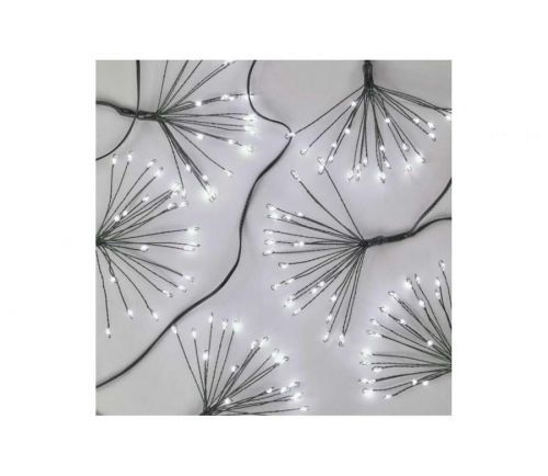 LED Vánoční řetěz 300xLED/8,2m studená bílá