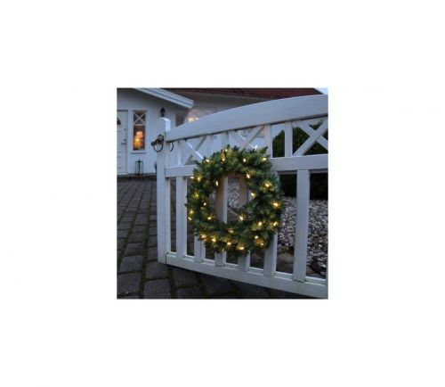 Eglo Eglo 410939 - LED Venkovní vánoční věnec CALGARY 30xLED/0,064W/3,4/3V IP44