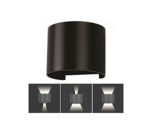 LED Venkovní nástěnné svítidlo LED/6W/230V 4000K IP65 černá