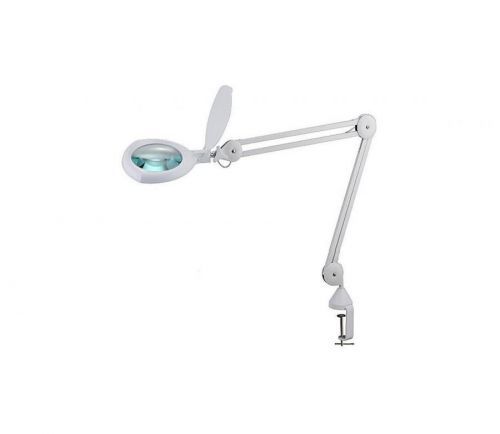 - LED Stmívatelná stolní lampa s lupou a klipem LED/8W/12/230V