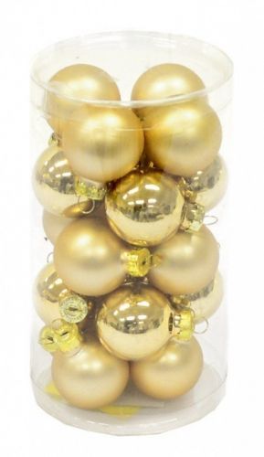 Anděl Sada vánočních ozdob - zlatých - 3581