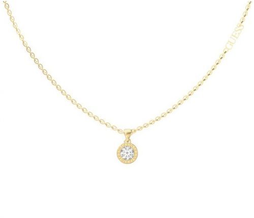 Guess Moderní pozlacený náhrdelník Color My Day JUBN02245JWYGT/U