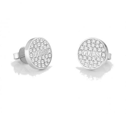 Guess Třpytivé ocelové náušnice pecky Studs Party JUBE02155JWRHT/U