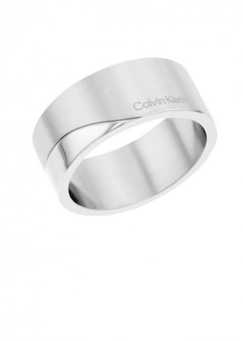 Calvin Klein Elegantní ocelový prsten 35000198 52 mm