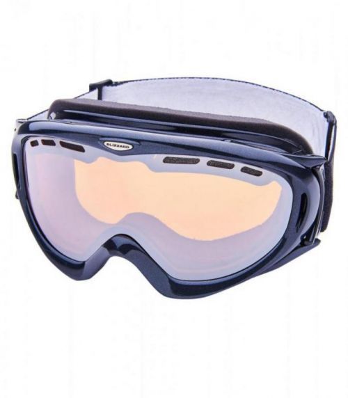 Blizzard 905 MDAVZO black metallic amber2 silver mirror lyžařské brýle