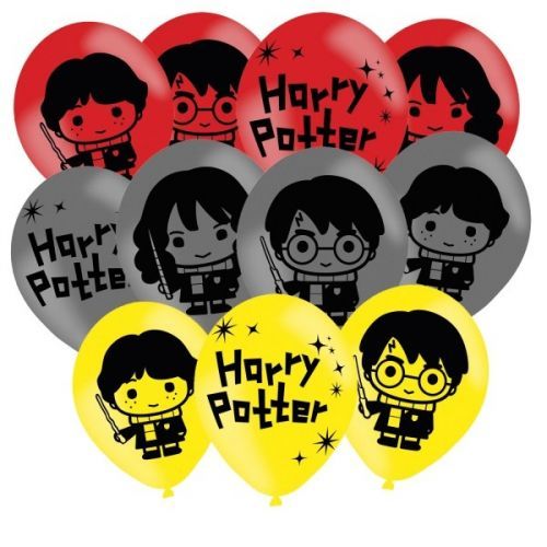 BALÓNKY latexové Harry Potter 4stranný potisk  27,5cm/11