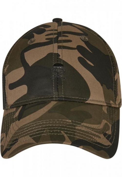 C&S Plain Curved Cap - woodland