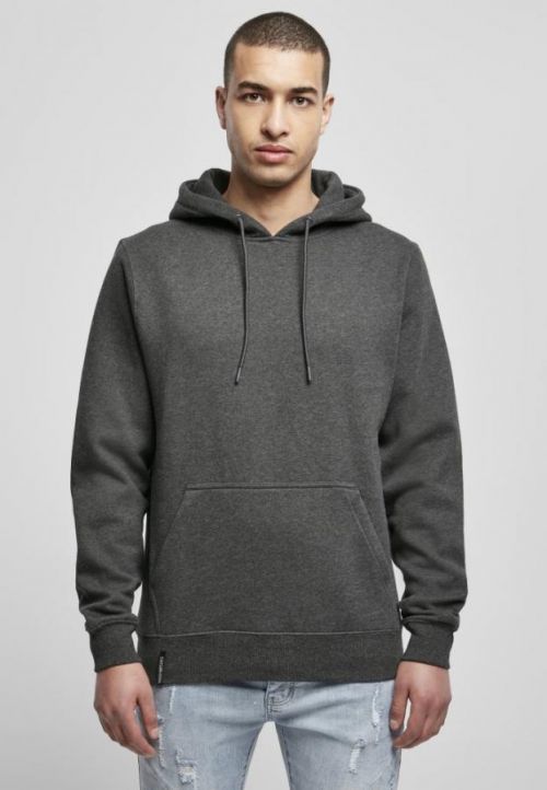 C&S Plain Hoody - charcoal L