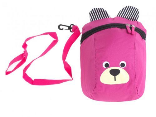 IK První dětský batoh - medvěd růžový