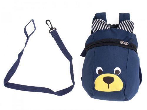 IK První dětský batoh - medvěd modrý