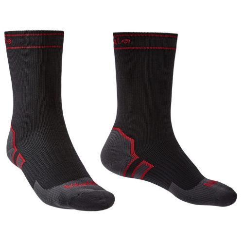 Ponožky Bridgedale Storm Sock HW Boot Velikost ponožek: 40-43 / Barva: černá