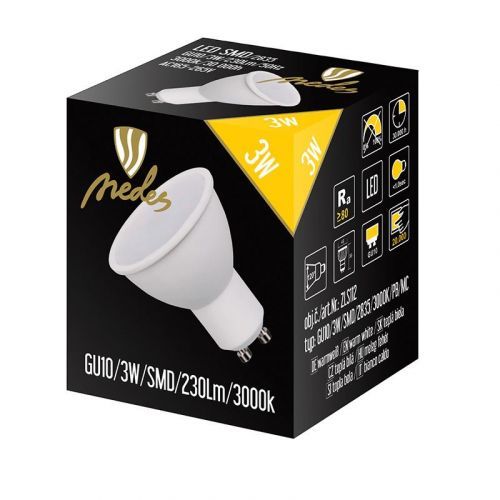 Nedes LED žárovka 3-30W 120° GU10 ZLS112