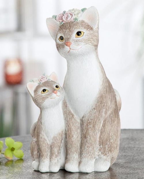 Dekorace kočka nala