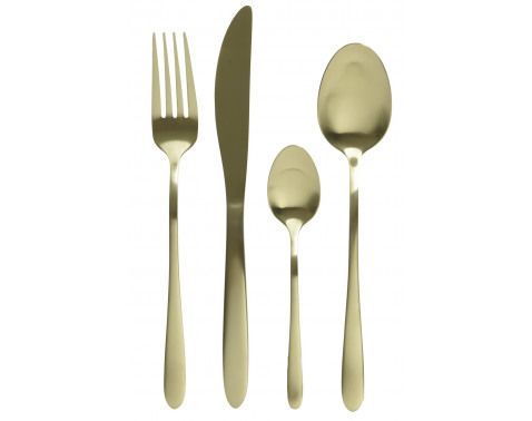 Sada příborů (16 dílů) Eleganz, zlatá