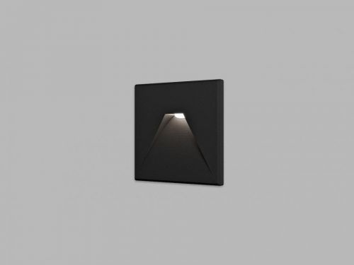 LED2 2390653 WALK II Q, B 3W 3000K/4000K/6000K zápustná černá