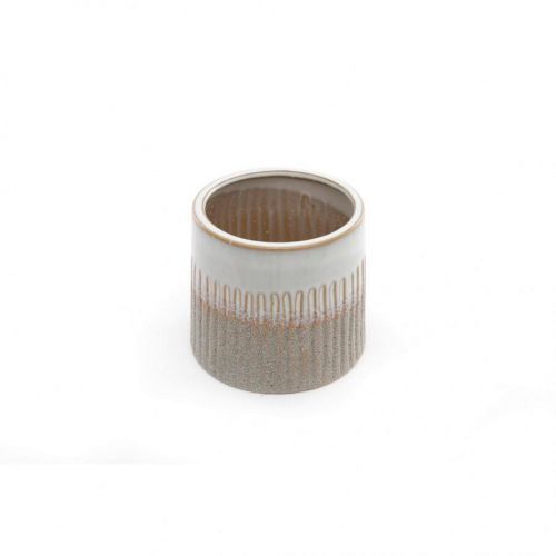 KVĚTINÁČ, keramika, 11.5/11.5/10.3 cm